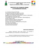 Proyecto diversidad sexual