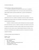 ESTUDIO DE MERCADO .