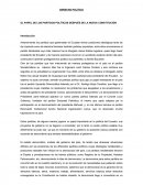 Papel de los Partidos Políticos en el Ecuador