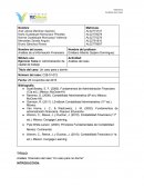 Análisis de al información Financiera. Administración de capital de trabajo.