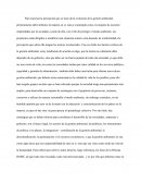 Evolución de percepción de la Gestión Ambiental