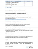 Lectura: Estrategia integrada de comunicación