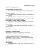 El concepto de Derecho. Análisis etimológico del vocablo “derecho”.