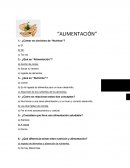 Encuesta sobre la alimentacion