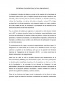FEDERALIZACIÓN EDUCATIVA EN MEXICO