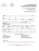 TARJETA DE CONTROL DE SERVICIO SOCIAL