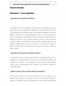 Entrevista a maestra educacion ambiental