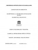 ENSAYO PSICOANALISIS Y PEDIATRIA.