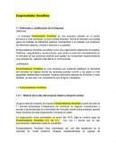 Emprendedor Smothies Definición y Justificación de la Empresa.