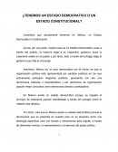 ESTADO DEMOCRATICOI
