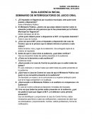 GUIA AUDIENCIA INICIAL SEMINARIO DE INTERROGATORIO DE JUICIO ORAL