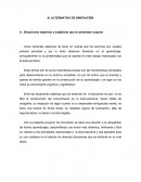 Alternativa de innovación