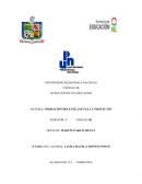 TEMA DE MATERIA: FORMACIÓN DOCENTE, ESCUELA Y PROYECTOS