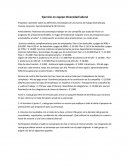 Ejercicio en equipo Diversidad laboral