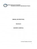 MANUAL DE PRÁCTICAS CÁLCULO I INGENIERO COMERCIAL