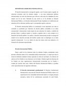 DIVISIÓN DEL DERECHO INTERNACIONAL.