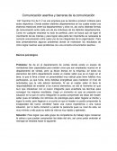 Comunicación asertiva y barreras de la comunicación