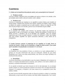 Contabilidad de costes.¿Cuáles son los beneficios del producto central, real y aumentado de las Converse?