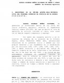 Se Formulan Agravios .