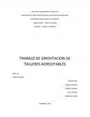 TRABAJO DE ORIENTACION DE TALLERES ACREDITABLES