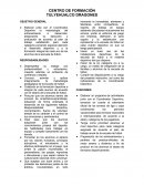 Elaborar junto con el Coordinador Deportivo la metodología del entrenamiento a desarrollar,