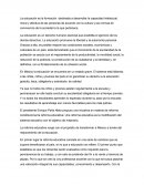 Tema de La educación y la reforma educativa