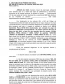 Jurisdiccion voluntaria de pago de pension alimenticia