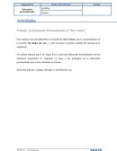 Educacion personalizada. Ser o tener