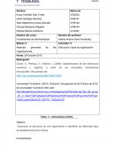 EVIDENCIA Aspectos generales de las organizaciones