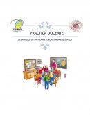 PRACTICA DOCENTE DESARROLLO DE LAS COMPETENCIAS EN LA ENSEÑANZA