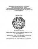 INFORME DE PROYECTO AMBIENTAL