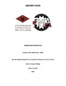 Plan de Implementación de un Servicio de Asesoría en Tiro con Arco