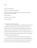 CONCEPTO DE VIOLENCIA DE GÉNERO