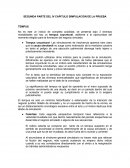 RESUMEN SEGUNDA PARTE SIMULACION DE LA PRUEBA