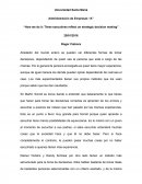 Administración de Empresas “A”