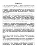 El capitalismo. El término viene de “Kapitalism” que fue usado por Adam Smith