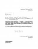 Carta a quien crresponda