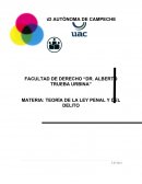 INTRODUCCIÓN TEORÍA DE LA LEY PENAL Y DEL DELITO
