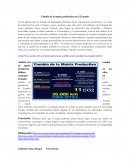 Cambio de la matriz productiva en el Ecuador.