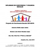 DIPLOMADO EN CONVIVENCIA Y VIOLENCIA ESCOLAR