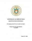 El impacto de las TIC en mi salón de clases