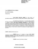 Escrito de autorizacion