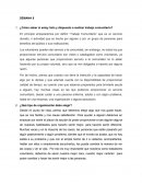 Informe de trabajo comunitario