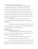 ESTRUCTURA DEL LENGUAJE CINEMATOGRÁFICO