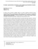 El vampiro representado en la Literatura como una figura que trasciende a la muerte.