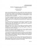 Ataduras de lo jovenes a las redes sociales