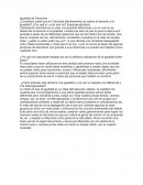 Igualdad de derechos. ¿Considera usted que en Colombia efectivamente se realiza el derecho a la igualdad?