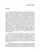 Renuncia voluntaria.