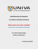 Primera parte: una realidad que nos interpela