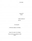 Cuales fueron las Civilizaciones mas antiguas